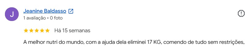Avaliação real de paciente no Google — 4